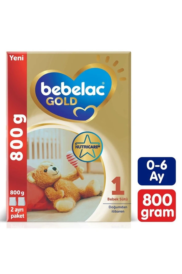 Bebelac Gold 1 Bebek Sütü 800 Gr X 2 Adet