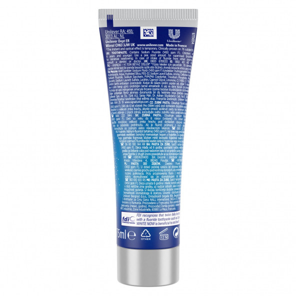 Signal Diş Macunu White Now Anında Beyazlık 75 ml '' 1 Ton Beyaz Dişler - 7