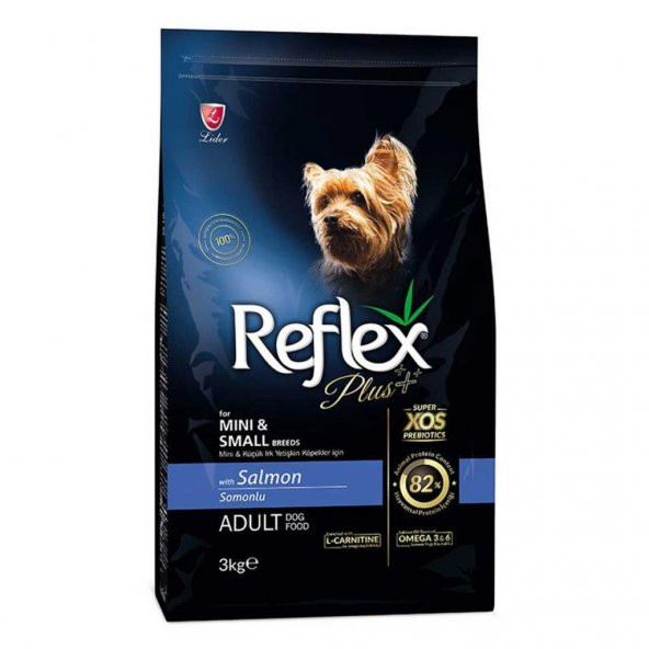 Reflex Plus Küçük Mini Irk Somonlu Yetişkin Köpek Maması 3 Kg