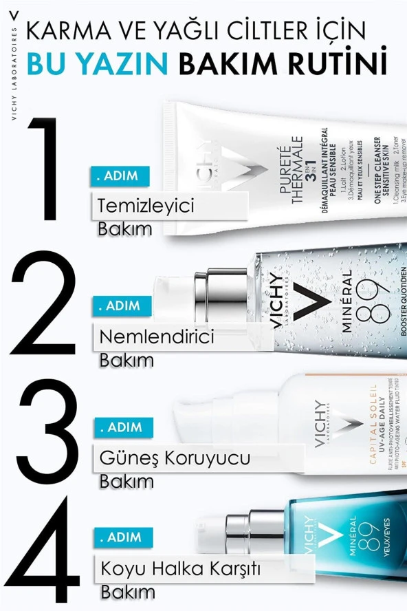 Vichy Mineral 89 Nemlendirici Cilt Serumu Hyalüronik Asit ve Termal Su Cilde Güç ve Nem Veren Bakım 50 ml - 8