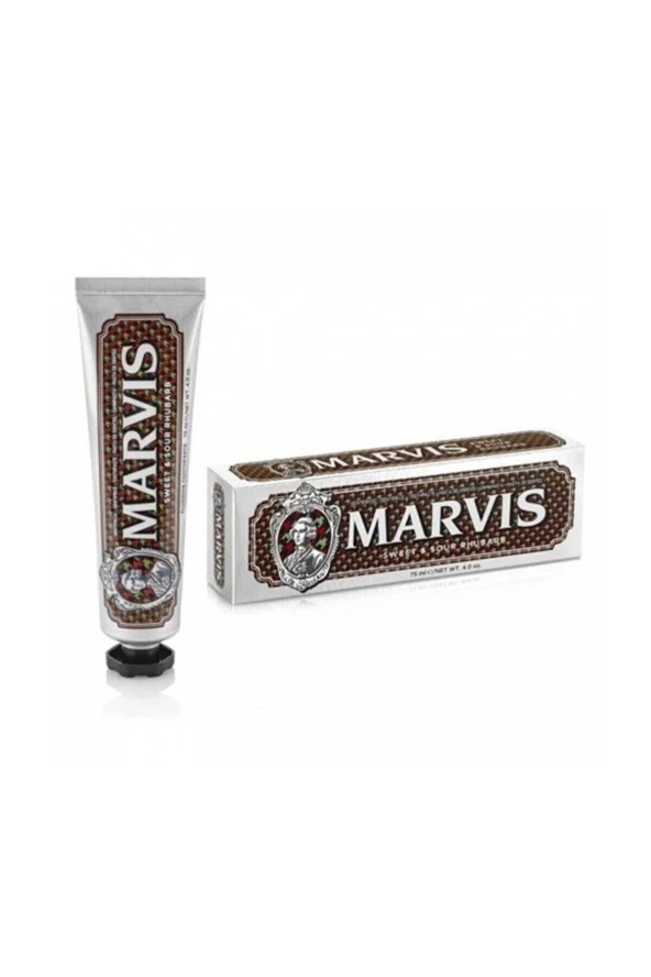 Marvis Diş Macunu Sweet and Sour Rhubarb - Ravent 75 ml.