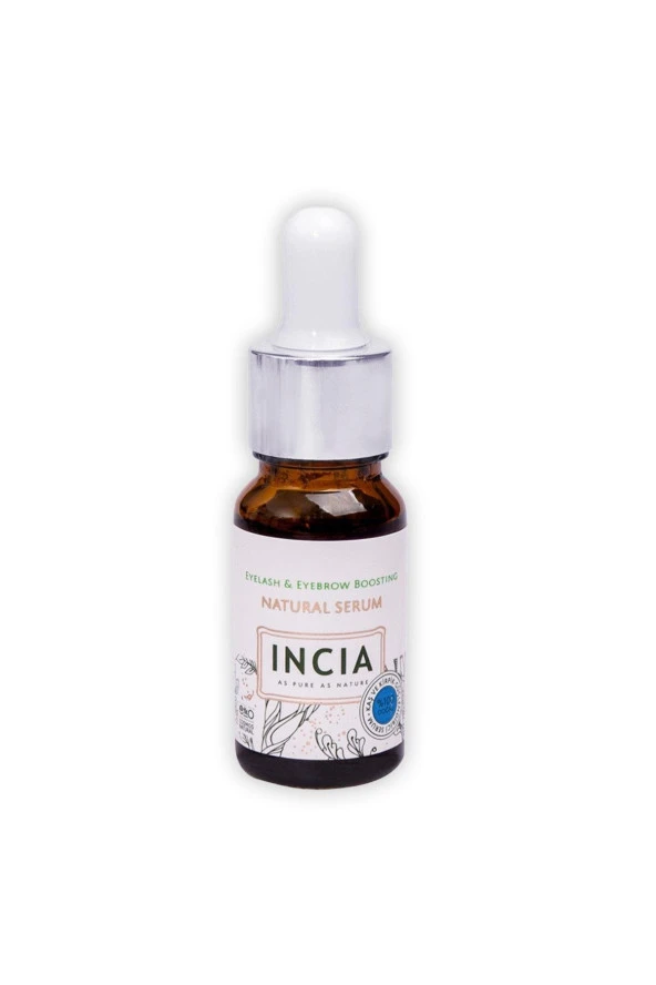 Incia Doğal E Vitamini İçeren Kaş ve Kirpik Serumu 10 mlx5