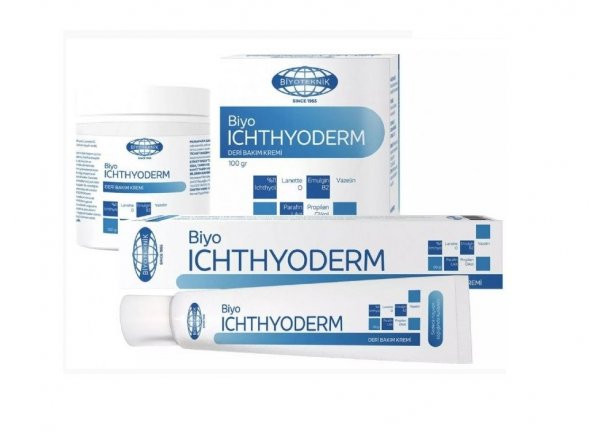 Biyoteknik Biyo Ichthyoderm Krem Deri Bakım Ürünü 100gr 8693439200145