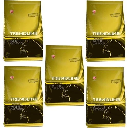 Trendline Gurmet Yetişkin Kedi Maması 1 Kg 5 Adet