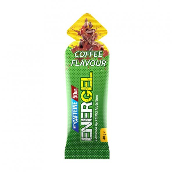 Torq Nutrition ENERGEL Caffeine Enerji ve Performans Jeli 40 Gr - Kahve