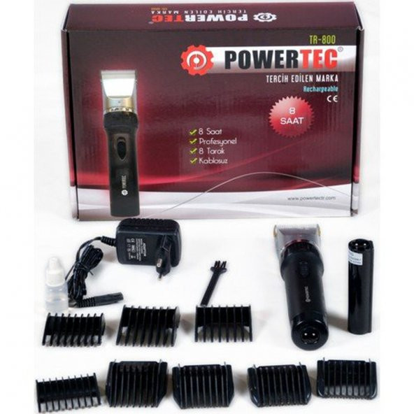 Powertec TR-800  Sarjlı Tıraş Makinesi