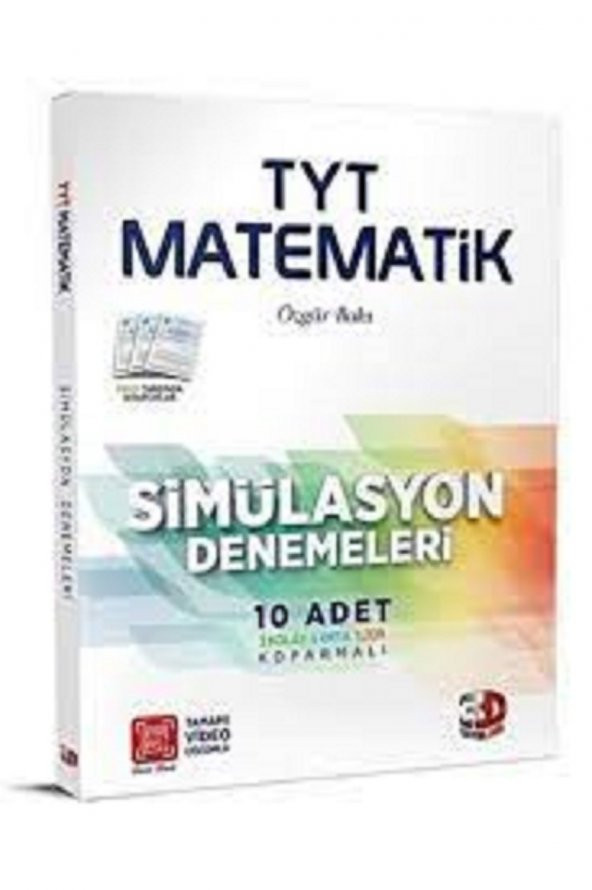 3D Yayınları Tyt Matematik Deneme
