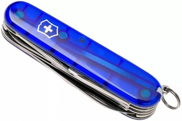 Victorinox Huntsman 1.3713.T2B1 Şef Mavi İsviçre Çakısı 91mm 15F - 6