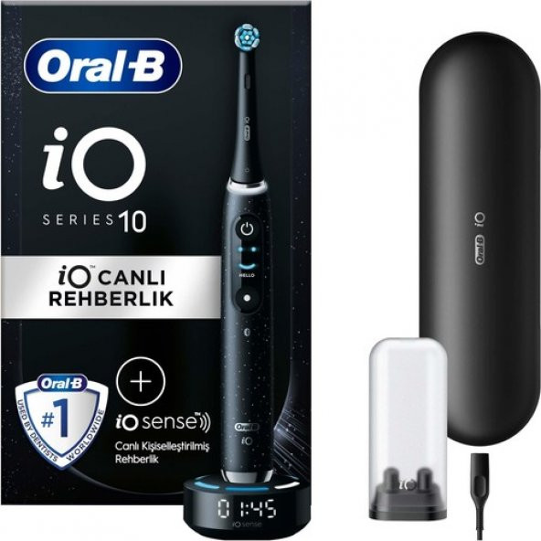 Oral-B iO 10 Şarjlı Diş Fırçası Siyah
