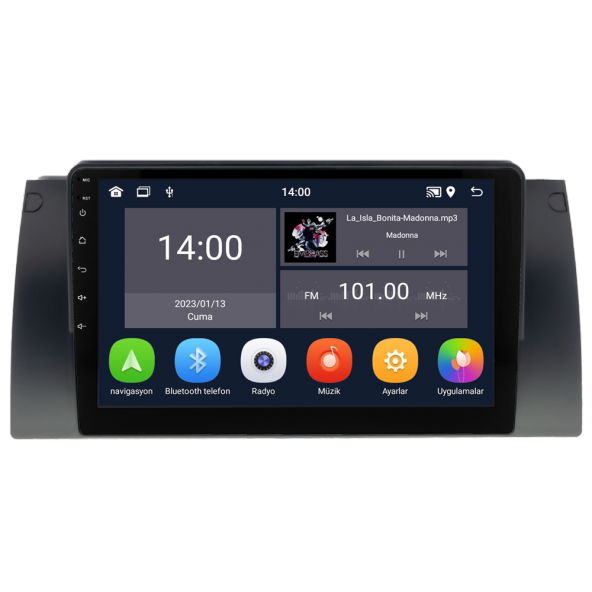 BMW 5 Serisi E39 Android Multimedya Sistemi(1996-2004) CRV-4031XD