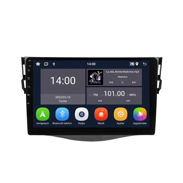 Toyota Rav4 Android Multimedya Sistemi (2006-2012) CRV-4549XD