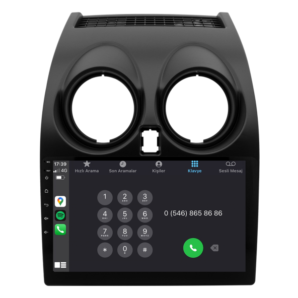 Nissan Qashqai Android Multimedya Sistemi (2007-2013) CRV-4375XD - Resim 4