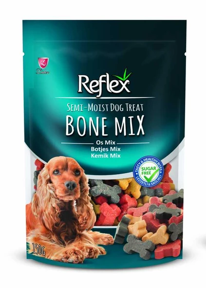 Reflex Yari Yumusak Kemik Mix Köpek Ödül Maması 150 Gr