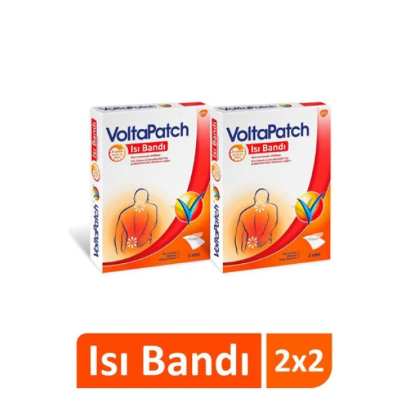 VoltaPatch Isı Bandı 2 Kutu (4 Adet)-SKT:01/2025