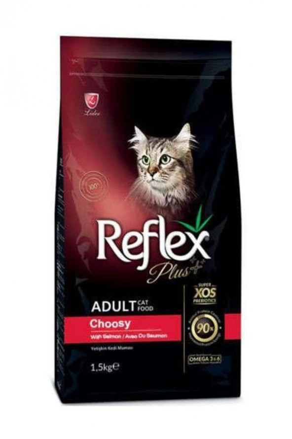 Reflex Plus Choosy Somonlu Kuru Kedi Maması 1,5 Kg