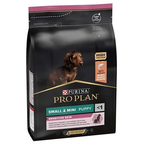 Pro Plan Hassas Somonlu  ve Prinçli Yavru Köpek Maması 3 Kg - 1