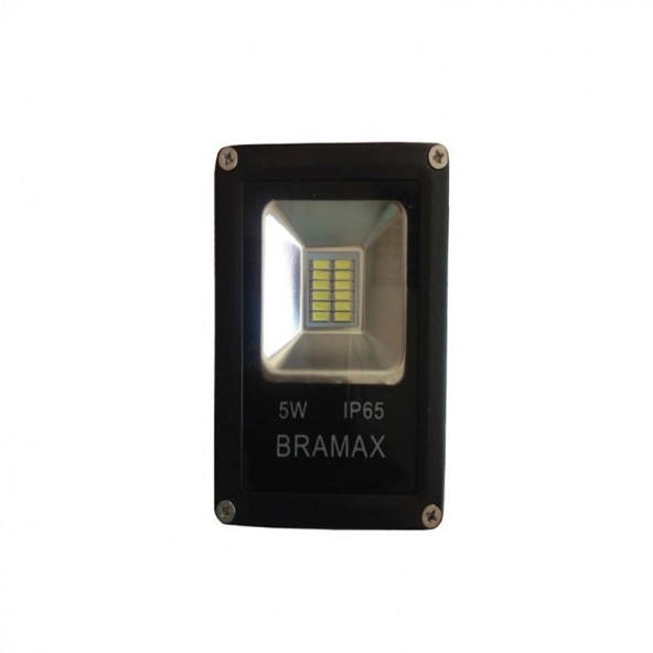 Bramax 12 Volt 5 Watt Led Projektör (Hazır Sistem Kablolu) 1 Yıl Garantili