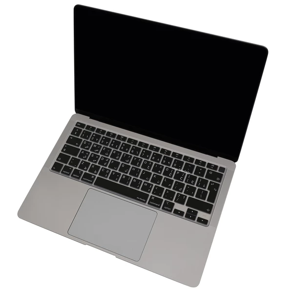 Arapça Klavye Koruyucu Macbook Air M1 13inç (TouchID'li Air) A2337 A2179 UK Enter ile Uyumlu - 10