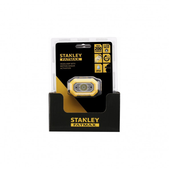 Stanley FMHT81509-0 200 Lümen Kafa Lambası Hareket Sensörlü - 5