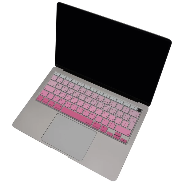 Arapça Klavye Koruyucu Macbook Air M1 13inç (TouchID'li Air) A2337 A2179 UK Enter ile Uyumlu Gradient - 6