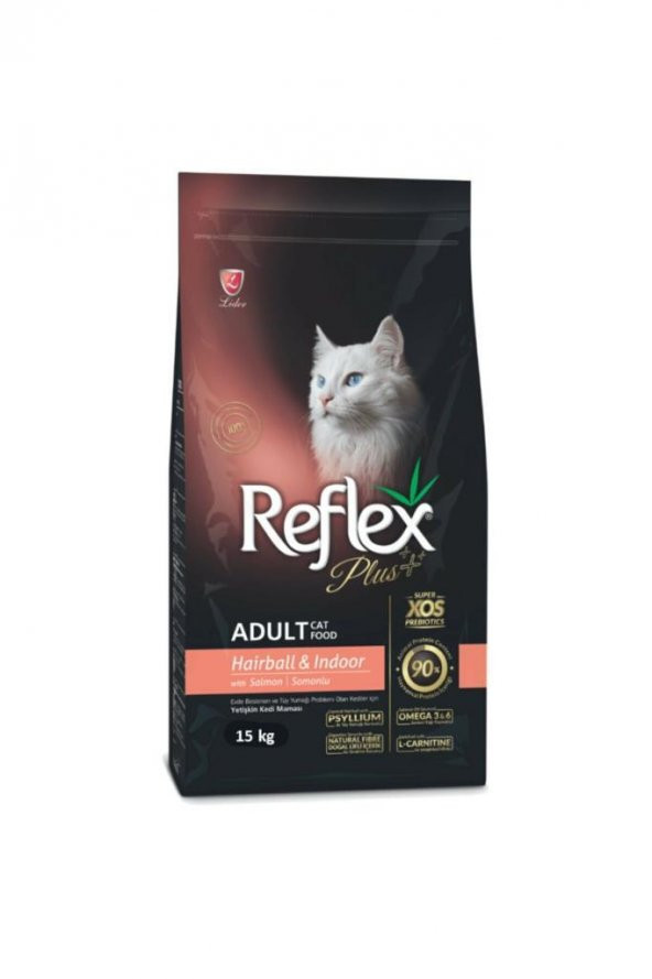 Reflex Plus Somonlu Hairball Yetiskin Kedi Mamasi 15 Kg