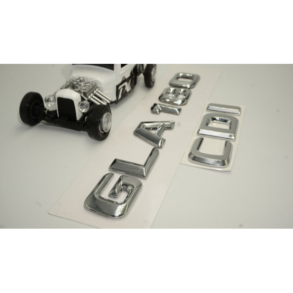 Benz GLA 180 CDi Bagaj Krom Metal 3M 3D Yazı Logo - Resim 4