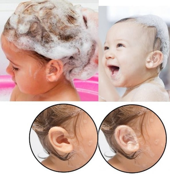 Su Geçirmez Yapışkanlı Kulak Koruyucu Bant 10 Lu Paket