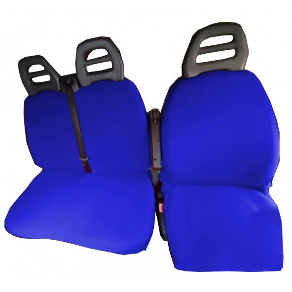 2+1 KAMYONET MAVİ PENYE KUMAŞ OTO KOLTUK KILIFI ürün görseli 1