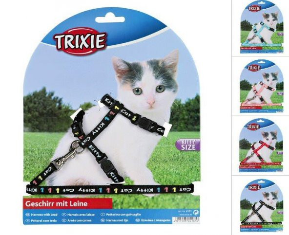 Trixie Yavru Kedi Göğüs Tasması Set 21-33 Cm/8 Mm