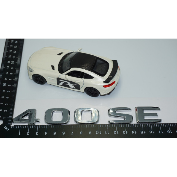 DK Tuning 400 SE Bagaj Krom ABS 3M 3D Yazı Logo Benz İle Uyumlu - 4