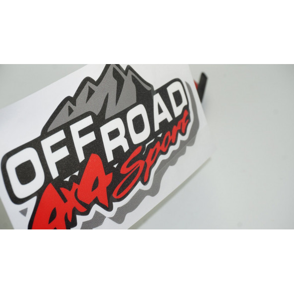 Arazi Aracı Off Road 4x4 Sport Kaput Bagaj Sticker