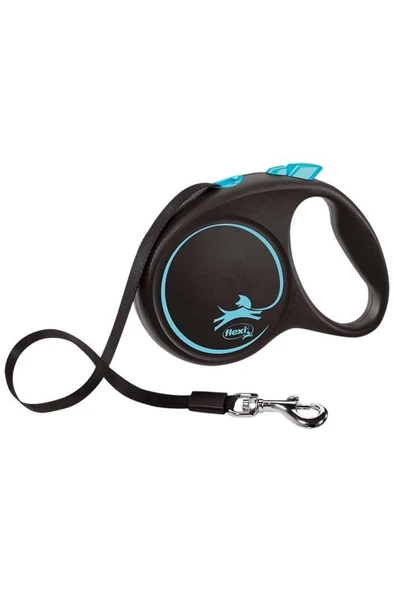 Flexi Black Design 5 m Serit Tasma M Mavi
