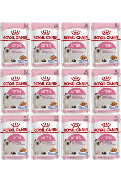 Royal Canin Jelly Kitten Yas Yavru Kedi Konservesi 85 Gr 12 Adet ürün görseli
