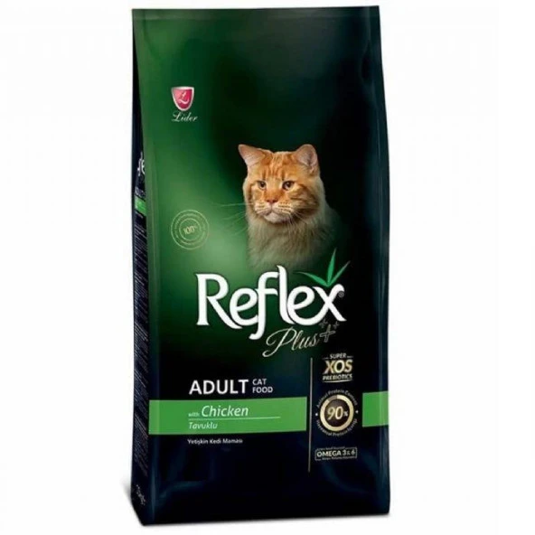 Reflex Plus Adult Cat Tavuklu Yetiskin Kedi Mamasi 8 Kg