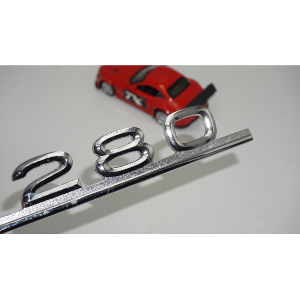 Benz W111 280 Bagaj Krom Metal 3M 3D Yazı Logo
