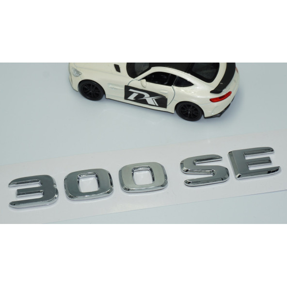 Dk Tuning 300SE Bagaj Krom Abs 3m 3d Yazı Logo Benz İle Uyumlu - Resim 3