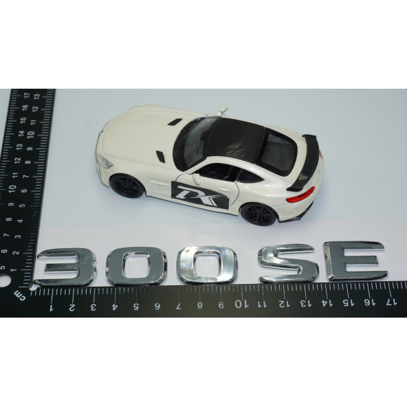 Dk Tuning 300SE Bagaj Krom Abs 3m 3d Yazı Logo Benz İle Uyumlu - Resim 4