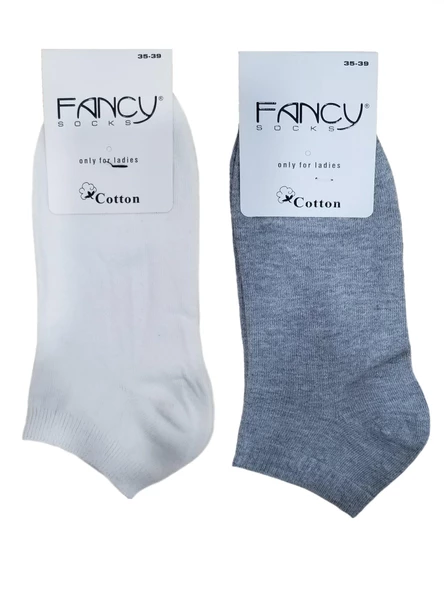 Fancy 6 Adet Ekonomik Bayan Patik Çorap - 6