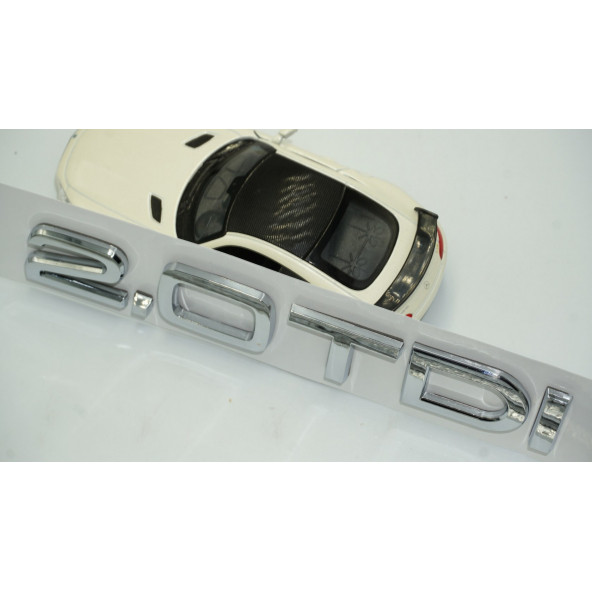 DK Audi 2.0 TDi B7 B8 B9 Krom ABS 3M 3D Bagaj Yazı Logo - 4