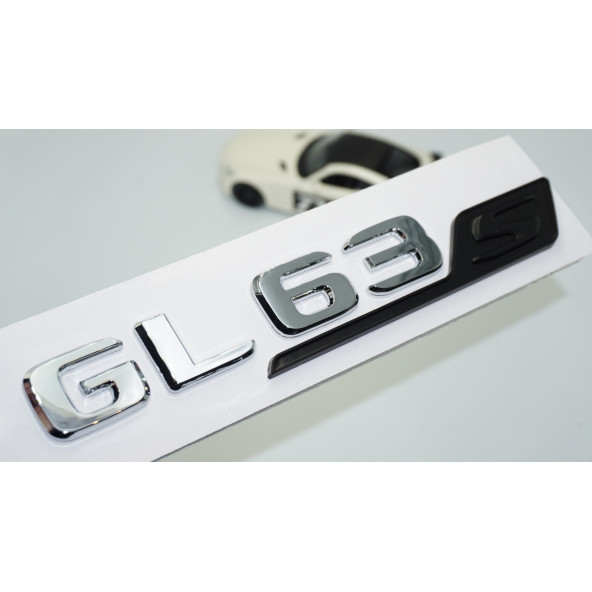 DK Tuning GL63S Bagaj Krom Siyah ABS Yazı Logo Benz İle Uyumlu