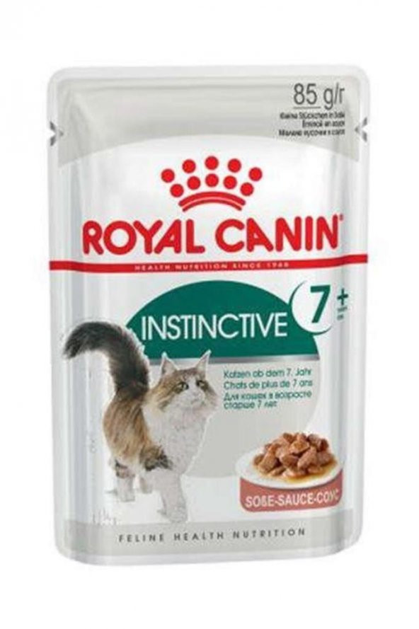 Royal Canin Instinctive Gravy 7+ 85g Wet Cat Food