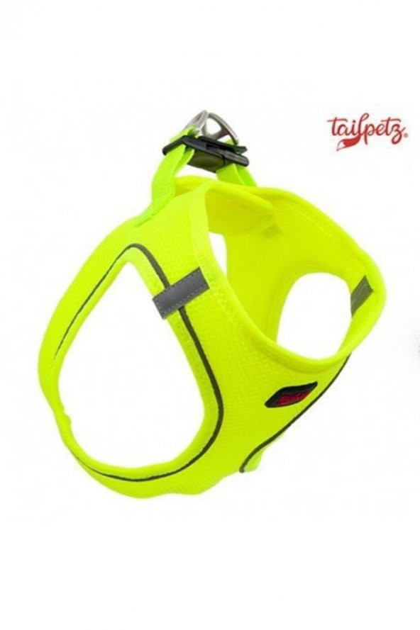 Tailpetz Air Mash Harness GögüsTasmasi Neon Yesil Large