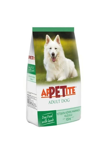 Appetite Kuzu Etli Yetiskin Köpek Mamasi 15 Kg