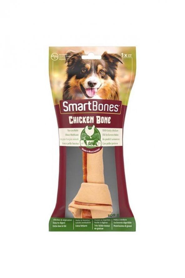 Smart Bones Büyük Irk Köpekler Için Tavuklu Dügümlü Kemik 109gr