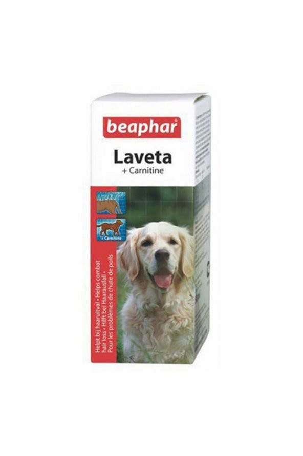 Beaphar Laveta Carnitine Köpekler için Tüy Vitamin Damlasi 50ml