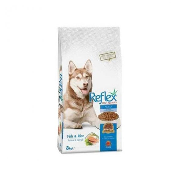 Reflex Somonlu ve Pirinçli Yetişkin Köpek Maması 3kg