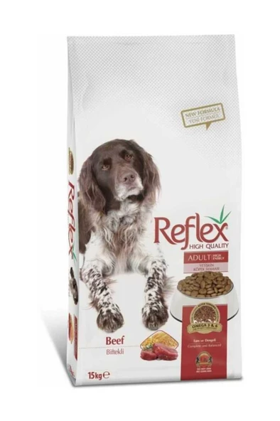 Reflex High Energy Biftekli Köpek Maması 15 Kg