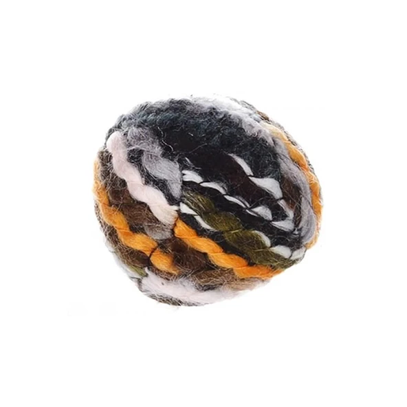 Flamingo Peluş İpli Renkli Top Kedi Oyuncağı - 3