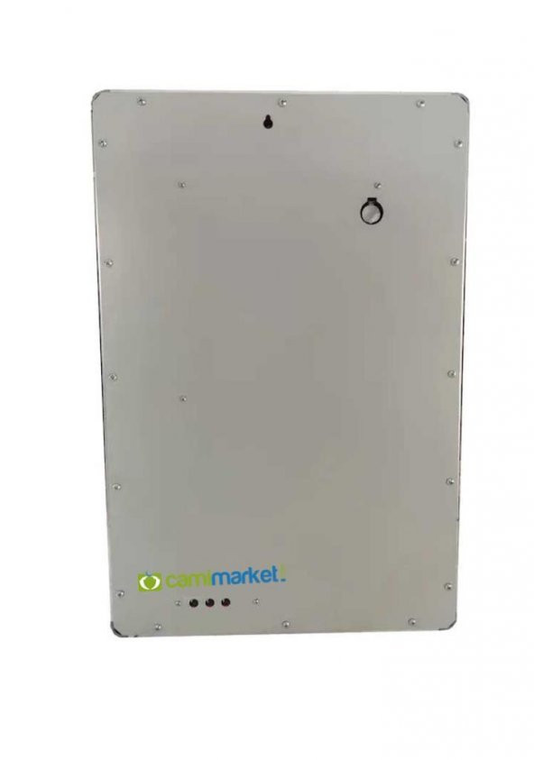 Dijital Cami Saati 40x60 Cm Gold Kumandalı - Resim 2