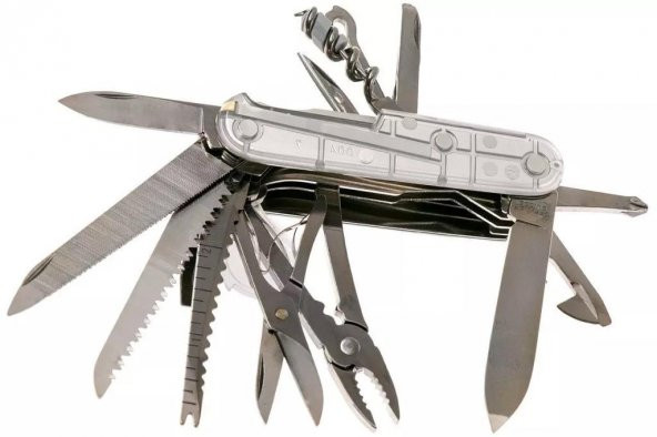 Victorinox SwissChamp Silver 1.6794.T7 İsviçre Çakısı 91mm 33F - 4